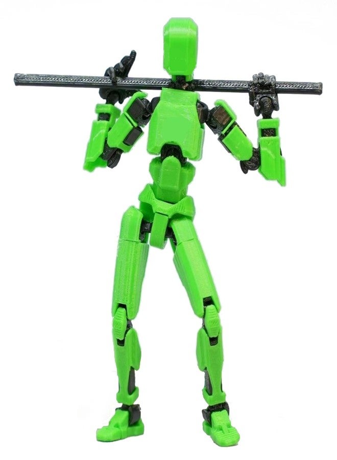 NUDFSY Robot Toy, Action Figure Toys, Action Figure T13 Action Figure with Adjustable Actions Multiple Accessories T13 Action Figure (Manual Assembly is Required) - Image 2
